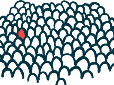 before birth | Porphyria News | congenital erythropoietic porphyria | illustration of one person highlighted in red amid a large crowd of bodies