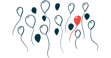 An illustration of 'rare' shows one red balloon among many white and black balloons.