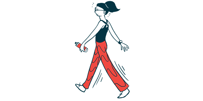 New York City Marathon/porphyrianews.com/woman walking illustration
