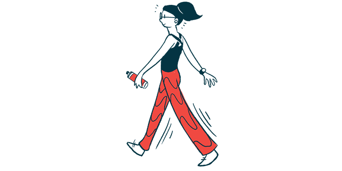 Scenesse | Porphyria News | illustration of woman walking