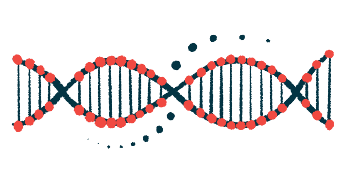 An illustration of the DNA double helix.