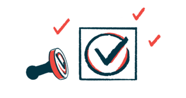 Illustration of a checkmark stamp.