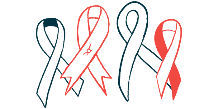A group of ribbons are shown to denote awareness.