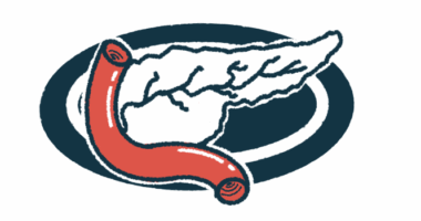 An illustration shows a close-up view of the human pancreas.