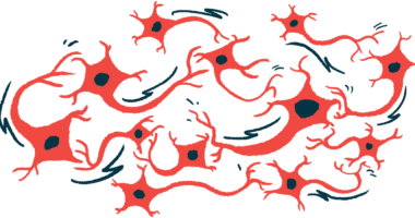 An illustration shows neurons.