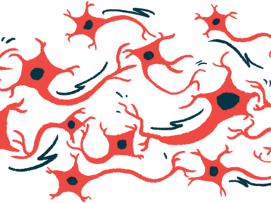 An illustration shows neurons.